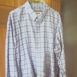 Joseph Abboud Light Blue plad Button-down Shirt